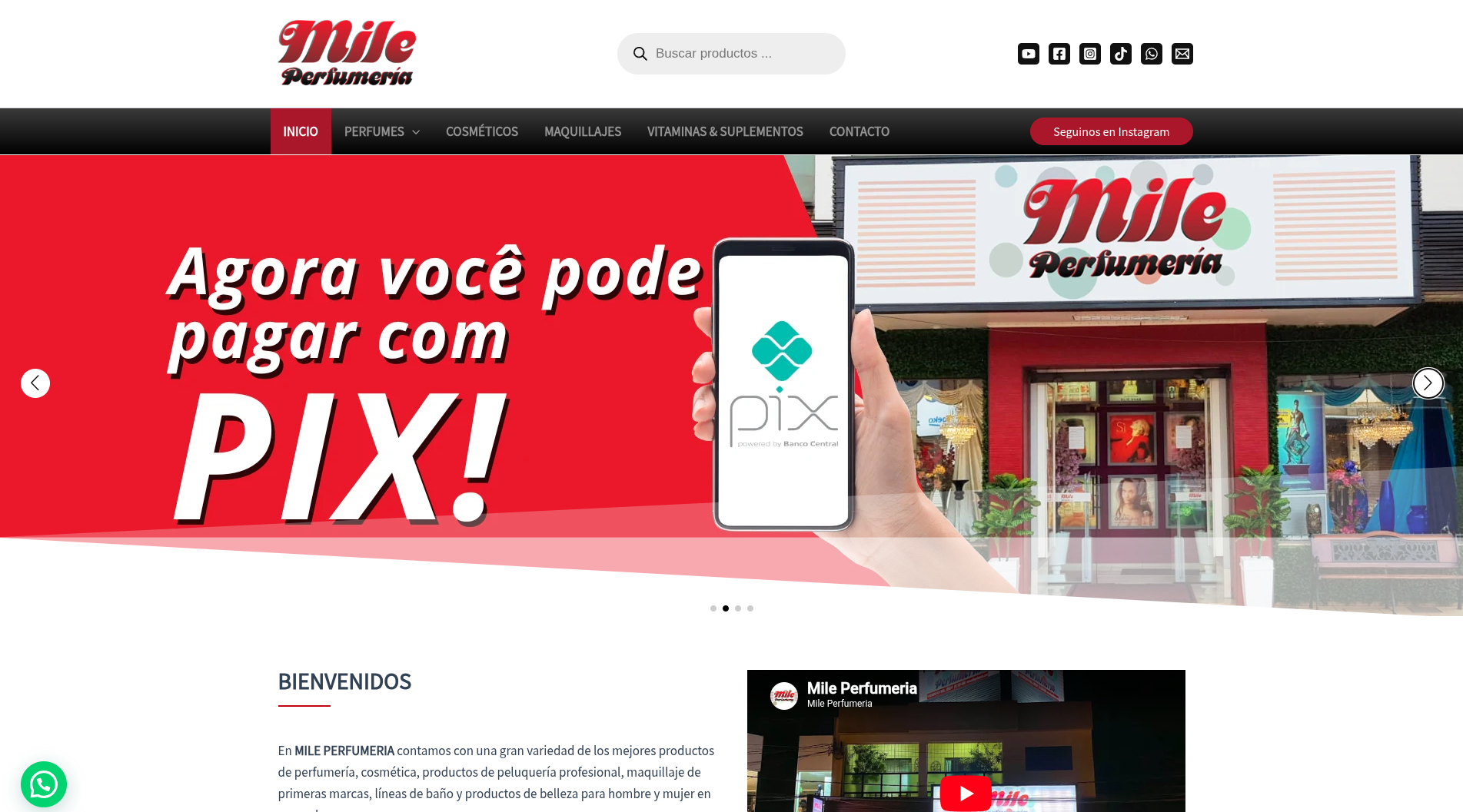 Catálogo online Mile Perfumería